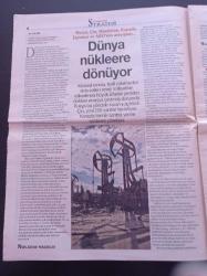 Cumhuriyet Strateji Gazetesi - 13 Ağustos 2007 -  Sayı 163 -Recep Tayyip Erdoğan Fotoğrafı - Irak Bölgesel Parçalama Modeli - Dünya Nükleere Dönüyor - 17 Kasım'daki Sır Perdesi - Siyasal İslam'ın Yükselişi- Kerkük Bölgesel Parçalanma Modeli - Dünyaya Biçilen Kaos