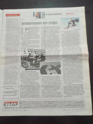 Cumhuriyet Kitap Gazetesi - 1 Ağustos 2013 - Sayı 1224 - Vural Savaş Fotoğrafı - Gezi Direnişi - Mezopotamya Hikayeleri - Rüştü Onur Mektubun Avucumda- Persepolis Filmi - Orhan Pamuk