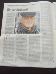 Cumhuriyet Kitap Gazetesi - 31 Ocak 2013 - Özkan Mert Fotoğrafı - Allah ve Tango - Hüsnü Arkan - Mino'nun Siyah Gülü - Zeynep Emeç - Kavalalı Ailesi - Necati Cumalı Bütün Şiirleri