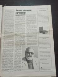 Cumhuriyet Kitap Gazetesi - 23 Aralık 1999 - Sayı 514 -Kapsamlı Bir Sanat Yolcusu Kemal Özer Fotoğrafı - Reşat Nuri Güntekin - Adnan Binyazar - 100 Yılın 100 Romanı - Ali Akay Sanatın Sosyolojik Gözü'nü İnceledi