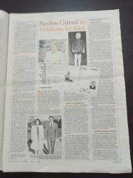 Cumhuriyet Kitap Gazetesi- 11 Mart 2004- Sayı 734 - Nedim Gürsel Çocukluk Anılarında Yürümek - Necati Cumalı - Güzel Aydınlık'tan Viran Dağlara - Paul Auster - Geç Kalan Öyküler - Keman Yapım Tarihi