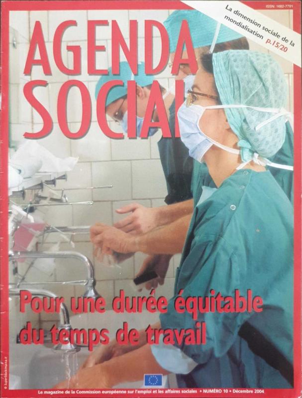 Agenda Social Numero 10 (Le Magazine de laCommission Européenne Emploi et Affaires Sociales) (Aralık 2004) Agenda Social Numero 10 (Le Magazine de laCommission Européenne Emploi et Affaires Sociales) (Aralık 2004)