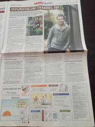 Cumhuriyet Pazar Gazetesi - 23 Kasım 2014 - Sayı 1496 -  Uluslararası Olimpiyat Komitesi -Okan Bayülgen ve Erkan Koçak Köstendil Fotoğrafı - Abim Deniz Gezmiş - Ben Emekli Bir Solcu Değilim - Serenay Aktaş