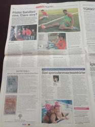 Cumhuriyet Pazar Gazetesi - 23 Kasım 2014 - Sayı 1496 -  Uluslararası Olimpiyat Komitesi -Okan Bayülgen ve Erkan Koçak Köstendil Fotoğrafı - Abim Deniz Gezmiş - Ben Emekli Bir Solcu Değilim - Serenay Aktaş