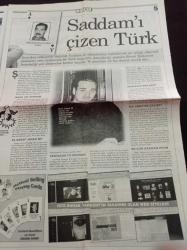 Star Box Gazetesi - 3 Mayıs 2003 - Ünlülerin Selülit Sorunu - Gülben Ergen - Hülya Avşar - Victoria Beckham - Jennifer Lopez - Türkiye Cumhuriyeti'nin İlk Parasını Pulunu Kimin Çizdiğini Biliyor Musunuz - Maça Ası Saddam Hüseyin