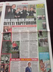 Sözcü Şık Gazetesi - 1 Ocak 2015 - Yılbaşı Kutlamaları - Barış Manço Müzesi - Kış Uykusunun 300 Bini Geçmesi Ümit Vericiydi - Erol Evgin - Çiğdem Talu - Serdar Ortaç