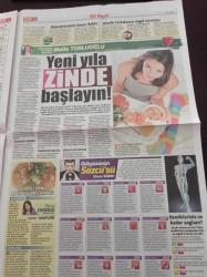 Sözcü Şık Gazetesi - 1 Ocak 2015 - Yılbaşı Kutlamaları - Barış Manço Müzesi - Kış Uykusunun 300 Bini Geçmesi Ümit Vericiydi - Erol Evgin - Çiğdem Talu - Serdar Ortaç