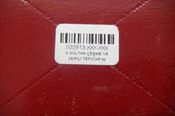 S.SULTAN ÇEŞME VE SERİLİ TEPSİ 34X42   DETAY RESİMLERDE VAR BAKINIZ LÜTFEN (KİTAP RAF