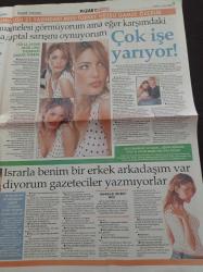 Hürriyet Pazar Gazetesi - 1 Şubat 2004 - Gamze Özçelik-İşte Yılmaz Erdoğan'ın Annesi - Batanay'ın İlk Kayıtları Albüm Oldu - Yalçın Doğan - Öfkeli Sir Alex Ferguson - Mars Maçında Amerikalı Robotlar Avrupalı Robotları Nasıl Yendi