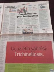 Hürriyet Pazar Gazetesi - 1 Şubat 2004 - Gamze Özçelik-İşte Yılmaz Erdoğan'ın Annesi - Batanay'ın İlk Kayıtları Albüm Oldu - Yalçın Doğan - Öfkeli Sir Alex Ferguson - Mars Maçında Amerikalı Robotlar Avrupalı Robotları Nasıl Yendi