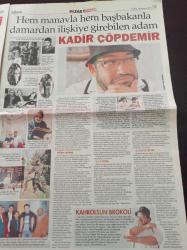 Hürriyet Pazar Gazetesi - 18 Temmuz 2004 - Adam Olacak Çocuk Şapkasından Belliydi Kadir Çöpdemir Çocukluk Fotoğrafı - Mustafa Sarıgül Ayşe Arman'a Anlattı - Kadınsız Bir Dünya Alarmı - Ronaldo - Futbolcular Brezilya'nın En Değerli İhracat Ürünü