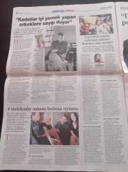 Milliyet Pazar Gazetesi - 1 Şubat 2004 - Ülkü Tamer - Laila -Anjelique- Sualtında Ragbi- Nuray Mert Politika Konuşurken Kendimden Geçiyorum - Balıkçı Kahramanın Sahibi Kahraman Altun- Abdülmecid'in Ressamlığı