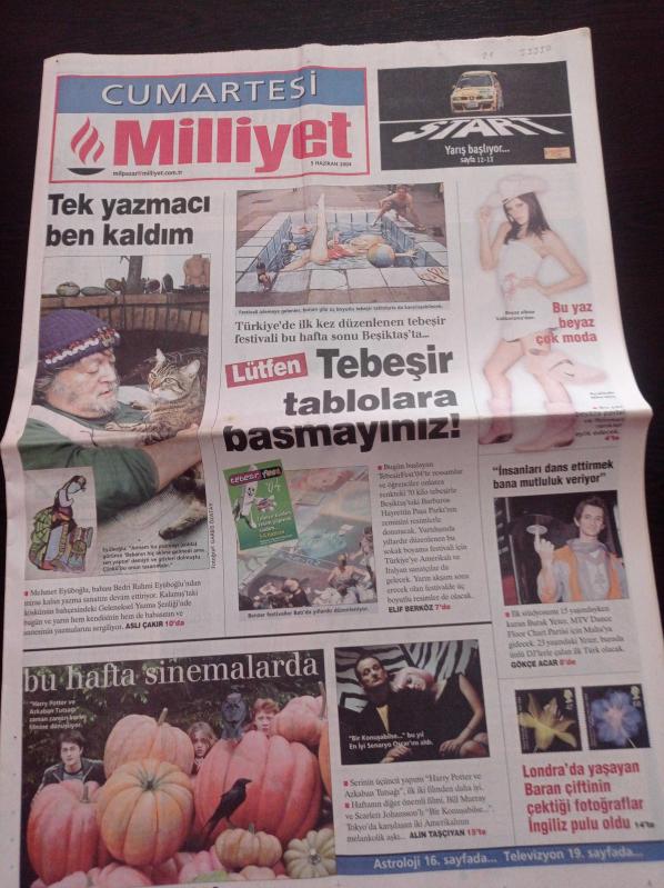 Milliyet Cumartesi Gazetesi 5 Haziran 2004 Sex And The City  