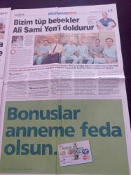 Milliyet Cumartesi Gazetesi - 10  Mayıs 2003 -  Ömerçip Ve Annesi -Beyazıt Öztürk - Meltem Cumbul - Korsan Kitap Yakalama Ekibi - Baba Zula - Ömerçip