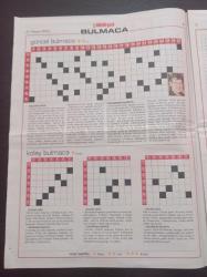 Milliyet Bulmaca Gazetesi - 31 Mayıs 2003 - Tuğba Özay -Mircea Lucescu ve Sergen Yalçın Fotoğrafı - Kenan Işık - Oya Aydoğan - Uğur Yücel - Demet Akbağ - Oya Başar - Şener Şen - Zeka Oyunları