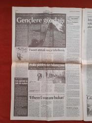 Cumhuriyet Gazetesi 6 Haziran 2013 Büyük Buluşma,#direntwitter,Vahşete Özür Yok,Alkol Yasağı İncelemede,Arınç Gezi Parkı'nı Dinledi,AKP'ye Göre Türk Tipi Bir Eylem,Erdoğan Kontrol Edilmeli,Gezi Direnişi ve Transfer Dostluğu,Aslan'dan Potada Dev Adım,Portekizli Bruno Alves Fenerbahçe'de,Erman Kılıç Galatasaray'da