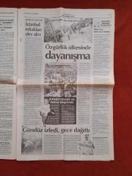 Cumhuriyet Gazetesi 6 Haziran 2013 Büyük Buluşma,#direntwitter,Vahşete Özür Yok,Alkol Yasağı İncelemede,Arınç Gezi Parkı'nı Dinledi,AKP'ye Göre Türk Tipi Bir Eylem,Erdoğan Kontrol Edilmeli,Gezi Direnişi ve Transfer Dostluğu,Aslan'dan Potada Dev Adım,Portekizli Bruno Alves Fenerbahçe'de,Erman Kılıç Galatasaray'da