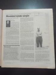 Cumhuriyet Kitap Gazetesi - 20 Nisan 1990 - Sayı 11- Başkanlığa Soyunan Romancı Mario Vargas Llosa Fotoğrafı - Bodrum'da Bir Amerikalı Yazar Mary Lee Settle - Rodin'in Sevgilisi Kadın Heykeltıraş Camille Claudel - Samim Kocagöz