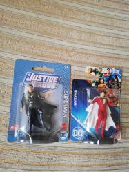 Superman shazam figür oyuncak 2 li set Sıfır paketli kutusunda koleksiyon dekor hediye nostalji tasarım süs hobi eğlence vintage aksesuar