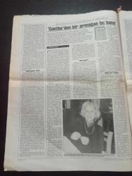 Cumhuriyet Kitap Gazetesi - 16 Mart 2000- Sayı 526 - Toplumsal Değişimlerimizin Saptayıcısı Mübeccel B. Kıray Fotoğrafı - Celal Sahir Erozan - Kısa Kısa'dan Dört Yazardan Dört Kitabın Tanıtımı