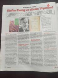 Cumhuriyet Kitap Gazetesi - 24 Şubat 2022 - Sayı 1671 - Yaşar Kemal Fotoğrafı - Doğumunun 101. Yılında Bedia Akarsu - Ölümünün 80. Yılında Stefan Zweig- Felsefe Nedir Ne Değildir