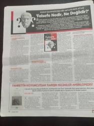 Cumhuriyet Kitap Gazetesi - 24 Şubat 2022 - Sayı 1671 - Yaşar Kemal Fotoğrafı - Doğumunun 101. Yılında Bedia Akarsu - Ölümünün 80. Yılında Stefan Zweig- Felsefe Nedir Ne Değildir
