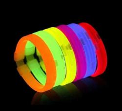 100 ADET ışıklı bileklik kalın bileklik glow bileklik ışıklı glow çubuk bileklik