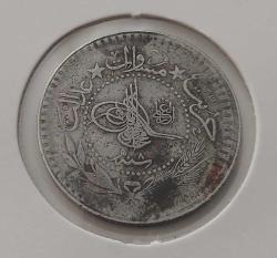 1327-8 SULTAN REŞAT ORİJİNAL NİKEL 40 PARA LL2SS1 NADİRDİR