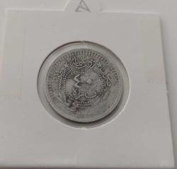 1327-8 SULTAN REŞAT ORİJİNAL NİKEL 40 PARA LL2SS1 NADİRDİR