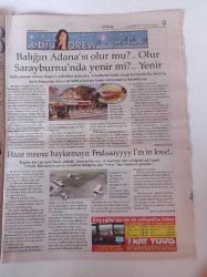 Vatan 34 Gazetesi - 3 Eylül 2005 - Ünlü Kadınlar ve Genç Sevgilileri - Ceyda Düvenci Fotoğrafı - Rock'n Coke İstanbul - Özcan Deniz - Şafak Sezer -  Amasya'nın Köyünden Boğaziçi Üniversitesi'ne  Hüseyin Çağrı Yanık