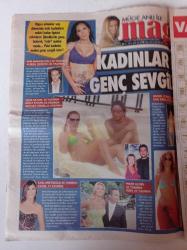 Vatan 34 Gazetesi - 3 Eylül 2005 - Ünlü Kadınlar ve Genç Sevgilileri - Ceyda Düvenci Fotoğrafı - Rock'n Coke İstanbul - Özcan Deniz - Şafak Sezer -  Amasya'nın Köyünden Boğaziçi Üniversitesi'ne  Hüseyin Çağrı Yanık