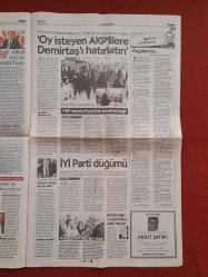 Cumhuriyet Gazetesi 28 Nisan 2018 Apoletli Ziyaret,AİHM Kritik Rol Oynayacak,Güney ve Kuzey Kore Liderleri Barış İçin Buluştu,Oy İsteyen AKP'lilere Demirtaş'ı Hatırlatın,İyi Parti Düğümü,İsrail Ateşi Yine Can Aldı,Dünya Konuşuyor,Gurur Duyuyorum,Galatasaray'a Özel Prim,İspanya'dan Uşak'a Geçtiler