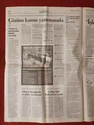 Cumhuriyet Gazetesi 2 Nisan 2011 YGS'de Şifreli Kopya Skandalı, Erdoğan İle Yine Ters Düştü,Gülen'e Şeffaflık Çağrısı, Çözüm Kamu Yatırımında, Yalçın Küçük:Öz'ü Görevden Aldırdım, Dalaman da NATO'ya Tahsis, Yasanın Şiddeti Ağır Kaçtı,Adnan Polat'ın Seçim Planı, Ligimiz Çiftlik Gibi, Fenerbahçe Tuzağa Düşmeyecek,Colman:Birileri Düğmeye Bastı