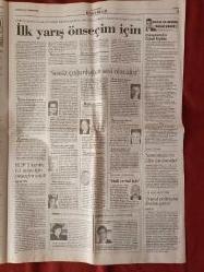 Cumhuriyet Gazetesi 2 Nisan 2011 YGS'de Şifreli Kopya Skandalı, Erdoğan İle Yine Ters Düştü,Gülen'e Şeffaflık Çağrısı, Çözüm Kamu Yatırımında, Yalçın Küçük:Öz'ü Görevden Aldırdım, Dalaman da NATO'ya Tahsis, Yasanın Şiddeti Ağır Kaçtı,Adnan Polat'ın Seçim Planı, Ligimiz Çiftlik Gibi, Fenerbahçe Tuzağa Düşmeyecek,Colman:Birileri Düğmeye Bastı