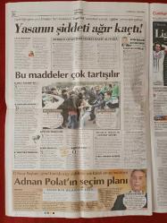 Cumhuriyet Gazetesi 2 Nisan 2011 YGS'de Şifreli Kopya Skandalı, Erdoğan İle Yine Ters Düştü,Gülen'e Şeffaflık Çağrısı, Çözüm Kamu Yatırımında, Yalçın Küçük:Öz'ü Görevden Aldırdım, Dalaman da NATO'ya Tahsis, Yasanın Şiddeti Ağır Kaçtı,Adnan Polat'ın Seçim Planı, Ligimiz Çiftlik Gibi, Fenerbahçe Tuzağa Düşmeyecek,Colman:Birileri Düğmeye Bastı