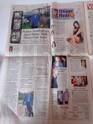 Vatan 34 Gazetesi -  29 Mart 2005 - Beyoğlu'ndaki Buckingham İngiliz Başkonsolosluğu -Bir İstanbul Beyefendisi Halit Kıvanç Fotoğrafı - Scarlett Özlem Dalga - Vadinin Kurtları Erhan Ufak Röportajı