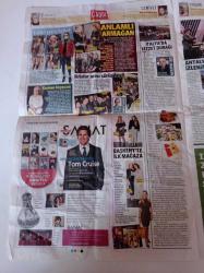 Milliyet Cadde Gazetesi - 9 Ekim 2016 - Sermiyan Midyat Fotoğrafı - Şükran Ovalı'nın Yönetmen İsyanı - Halit Ergenç - İDO Tatlıses - Beren Saat - Begüm Kütük - Victoria Secret