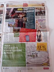 Milliyet Cadde Gazetesi - 9 Ekim 2016 - Sermiyan Midyat Fotoğrafı - Şükran Ovalı'nın Yönetmen İsyanı - Halit Ergenç - İDO Tatlıses - Beren Saat - Begüm Kütük - Victoria Secret