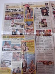 Milliyet Cadde Gazetesi - 5 Temmuz 2010 - Mavi Boncuk Onda Emel Sayın Fotoğrafı - Hande Yener - Sertab Erener 100 Bine Koşuyor - Rapçi Ceza Varoştan Geldim Gocunmuyorum - Bedava Cem Yılmaz Şov