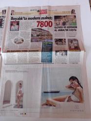 Milliyet Cadde Gazetesi - 5 Temmuz 2010 - Mavi Boncuk Onda Emel Sayın Fotoğrafı - Hande Yener - Sertab Erener 100 Bine Koşuyor - Rapçi Ceza Varoştan Geldim Gocunmuyorum - Bedava Cem Yılmaz Şov
