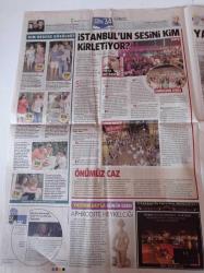 Milliyet Cadde Gazetesi - 5 Temmuz 2010 - Mavi Boncuk Onda Emel Sayın Fotoğrafı - Hande Yener - Sertab Erener 100 Bine Koşuyor - Rapçi Ceza Varoştan Geldim Gocunmuyorum - Bedava Cem Yılmaz Şov