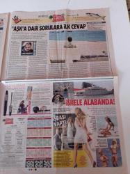 Milliyet Cadde Gazetesi - 5 Temmuz 2010 - Mavi Boncuk Onda Emel Sayın Fotoğrafı - Hande Yener - Sertab Erener 100 Bine Koşuyor - Rapçi Ceza Varoştan Geldim Gocunmuyorum - Bedava Cem Yılmaz Şov