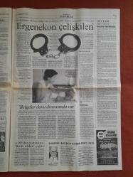 Cumhuriyet Gazetesi 18 Temmuz 2008 Ergenekon Çelişkileri,Erdoğan Yargıyı Etkiliyor,İncelemeyi Cumhuriyet İstedi,Belediye İşçisine Coplu Müdahele,AKP'ye Olumlu Görüş,Davada Geri Sayım Başladı,Soruşturmanın Çivisi Çıktı,Ergenekon Çelişkileri,Beşiktaş'ta Kazan Kaynıyor,Güiza'dan Aragones Portresi,Polat'tan Yıldız Sözü,Transfer Günleri,Galatasaray ve Beşiktaş Atağa Kalktı