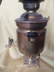 BAKIR SEMAVER, ELEKTİRİKLİ BAKIR SEMAVER, PİRİNÇ AYAKLI, PİRİNÇ MUSLUKLU..NOT: ELEKTRİK KABLOSU YOKTUR..