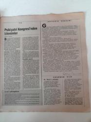 Cumhuriyet Bilim Teknik Gazetesi - 10 Kasım 1990 - Sayı 191-  Bilim Test -Bitkileri Yayan Karıncalar Mı - Hubble Teleskobuna Ne Oldu -Renkli Fotoğraflarda Hile - Dünyayı Sıyıran Asteroidler- Oyunun Çocuk Psikolojisi