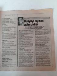Cumhuriyet Bilim Teknik Gazetesi - 10 Kasım 1990 - Sayı 191-  Bilim Test -Bitkileri Yayan Karıncalar Mı - Hubble Teleskobuna Ne Oldu -Renkli Fotoğraflarda Hile - Dünyayı Sıyıran Asteroidler- Oyunun Çocuk Psikolojisi