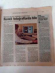 Cumhuriyet Bilim Teknik Gazetesi - 10 Kasım 1990 - Sayı 191-  Bilim Test -Bitkileri Yayan Karıncalar Mı - Hubble Teleskobuna Ne Oldu -Renkli Fotoğraflarda Hile - Dünyayı Sıyıran Asteroidler- Oyunun Çocuk Psikolojisi