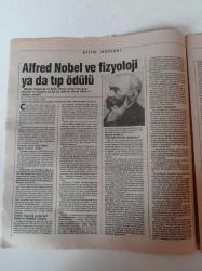 Cumhuriyet Bilim Teknik Gazetesi - 10 Kasım 1990 - Sayı 191-  Bilim Test -Bitkileri Yayan Karıncalar Mı - Hubble Teleskobuna Ne Oldu -Renkli Fotoğraflarda Hile - Dünyayı Sıyıran Asteroidler- Oyunun Çocuk Psikolojisi