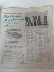 Cumhuriyet Bilim Teknik Gazetesi - 10 Kasım 1990 - Sayı 191-  Bilim Test -Bitkileri Yayan Karıncalar Mı - Hubble Teleskobuna Ne Oldu -Renkli Fotoğraflarda Hile - Dünyayı Sıyıran Asteroidler- Oyunun Çocuk Psikolojisi