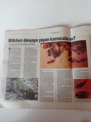 Cumhuriyet Bilim Teknik Gazetesi - 10 Kasım 1990 - Sayı 191-  Bilim Test -Bitkileri Yayan Karıncalar Mı - Hubble Teleskobuna Ne Oldu -Renkli Fotoğraflarda Hile - Dünyayı Sıyıran Asteroidler- Oyunun Çocuk Psikolojisi